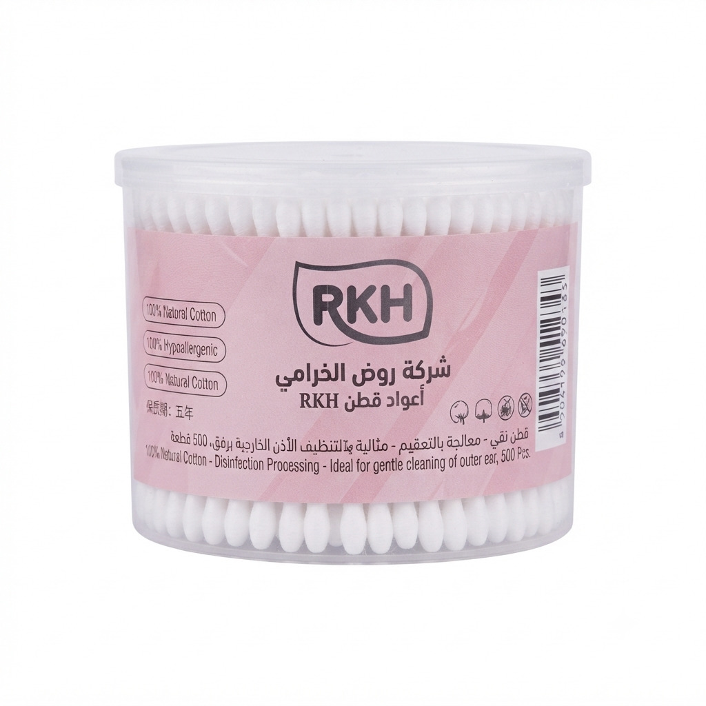 اعواد تنظيف اذان RKH 500 حبة
