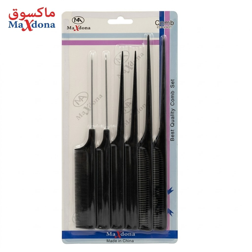 طقم امشاط شعر  كرت ماكس دونا كوب 8802 — ماكس دونا