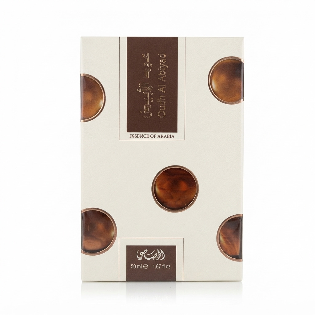 عطر الرصاصي 50 ملي عود الابيض — الرصاصي