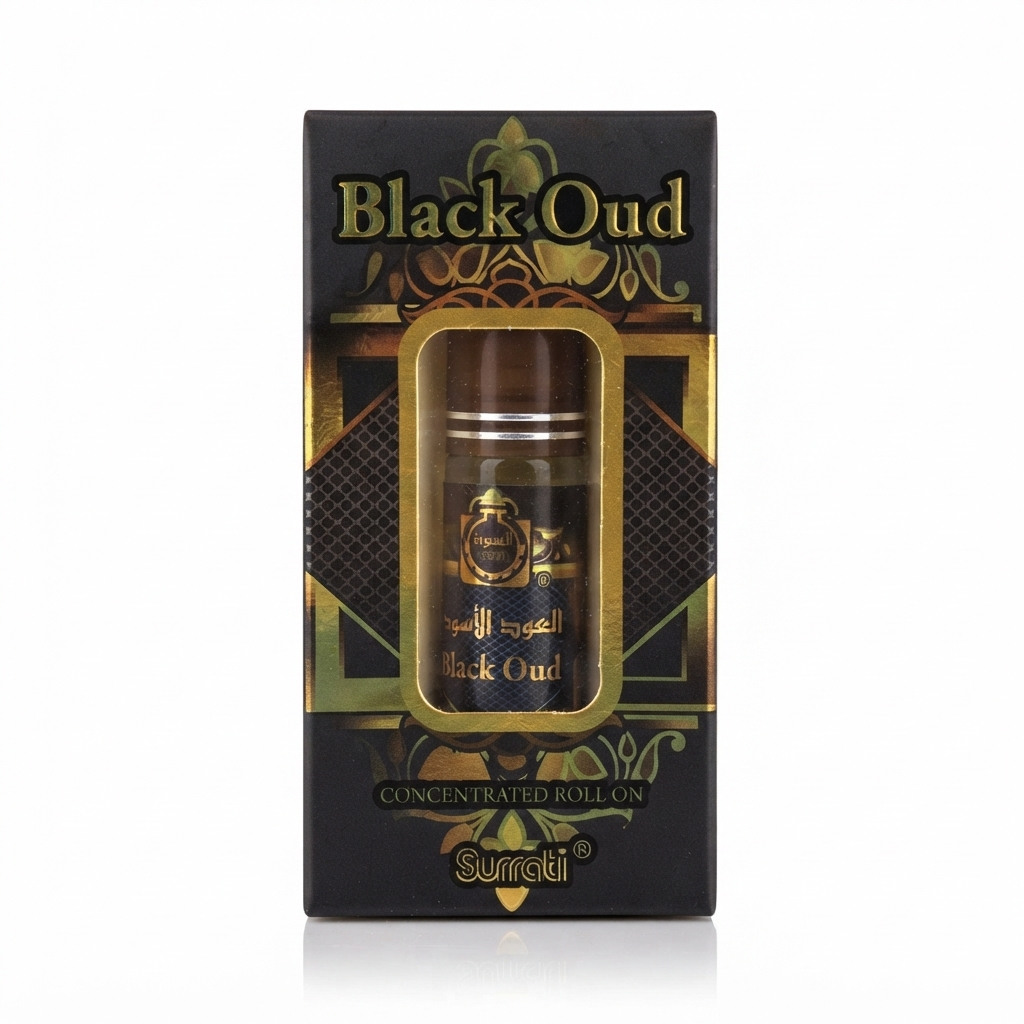 عطر سوراتي عود اسود  6 ملي — سوراتي