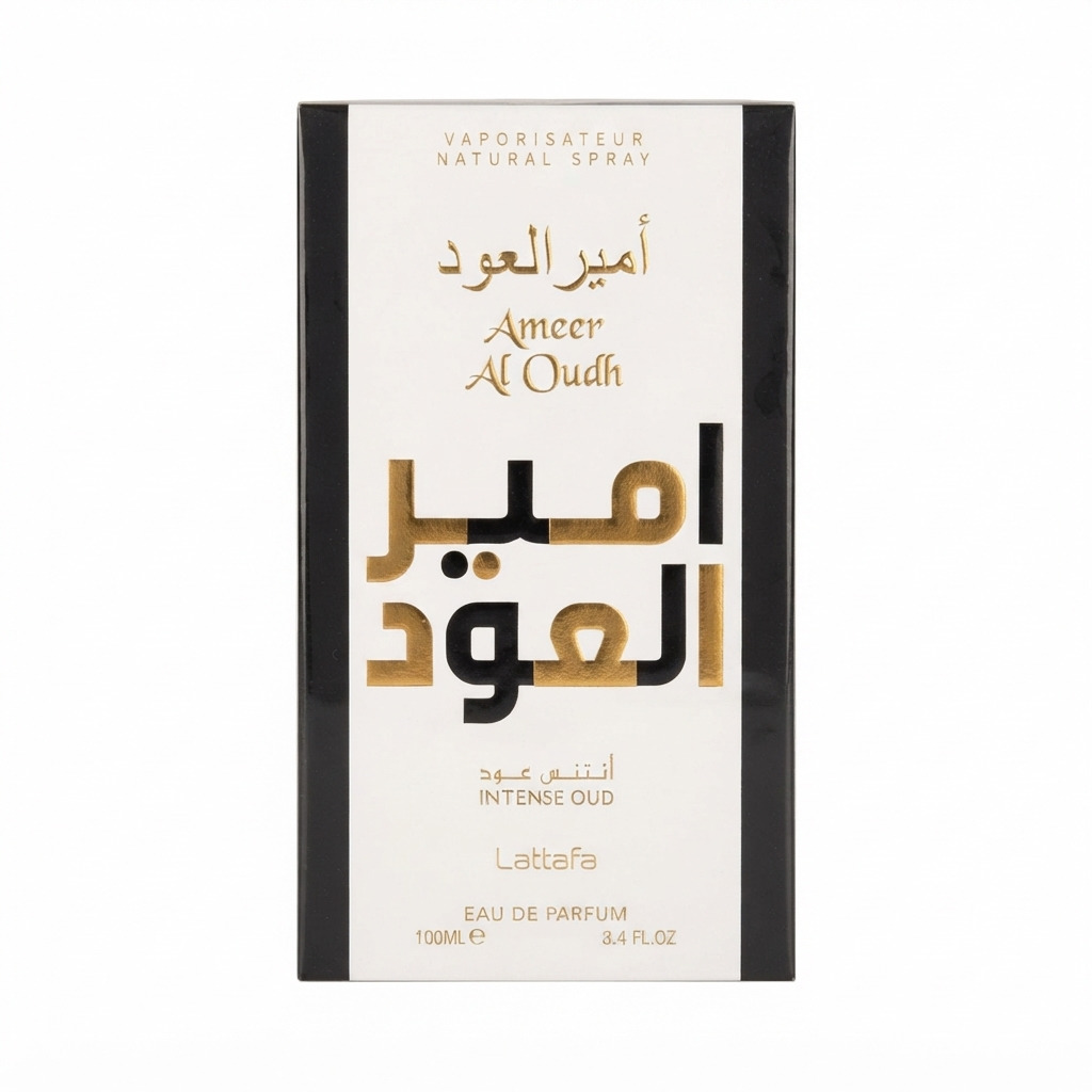 عطر لطافة امير العود 100 ملي انتنس عود — لطافة