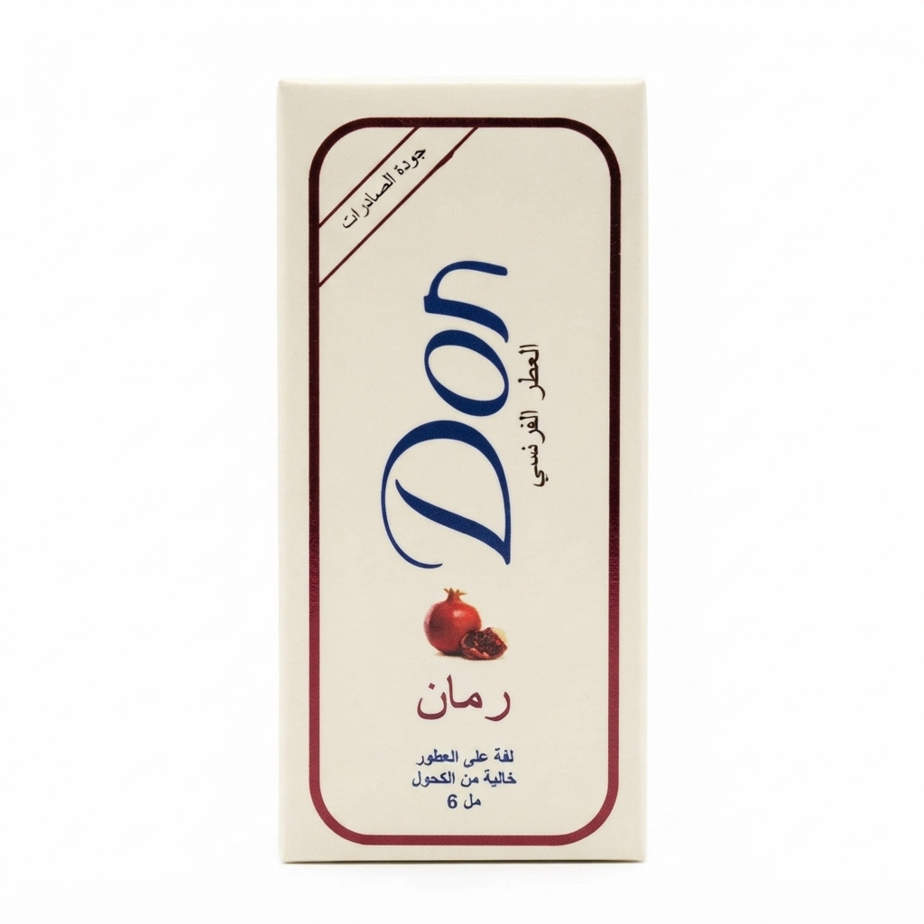 عطر دون 6 ملي رمان