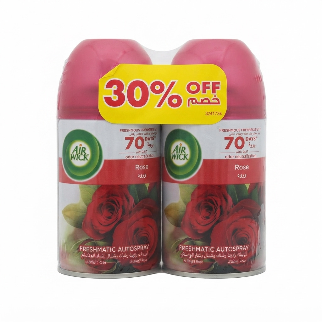 معطر جو اير ويك 2*250 ملي برائحة الورد