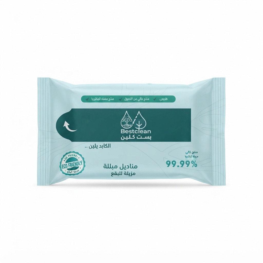 مناديل مبللة مزيلة للبقع بست كلين — بست كلين