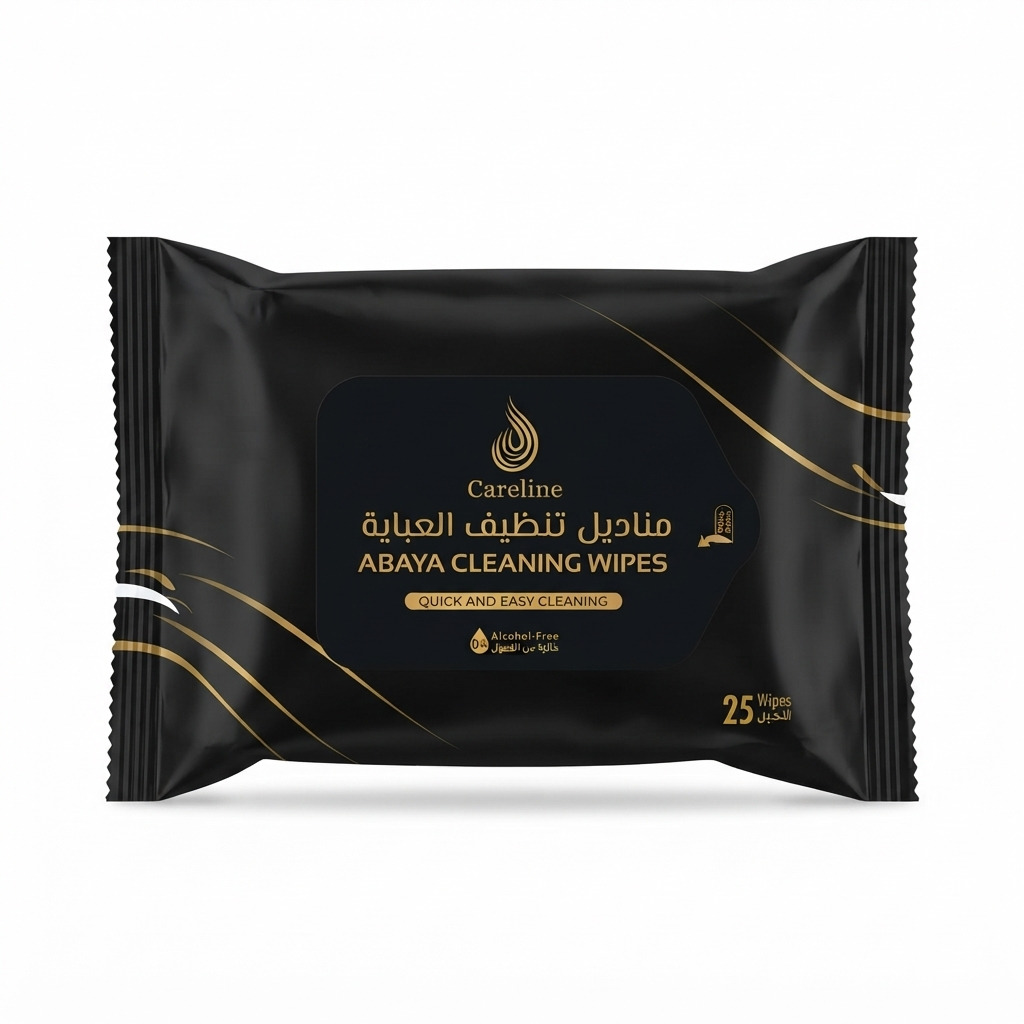 مناديل تنظيف عباية كيرلاين 25 منديل