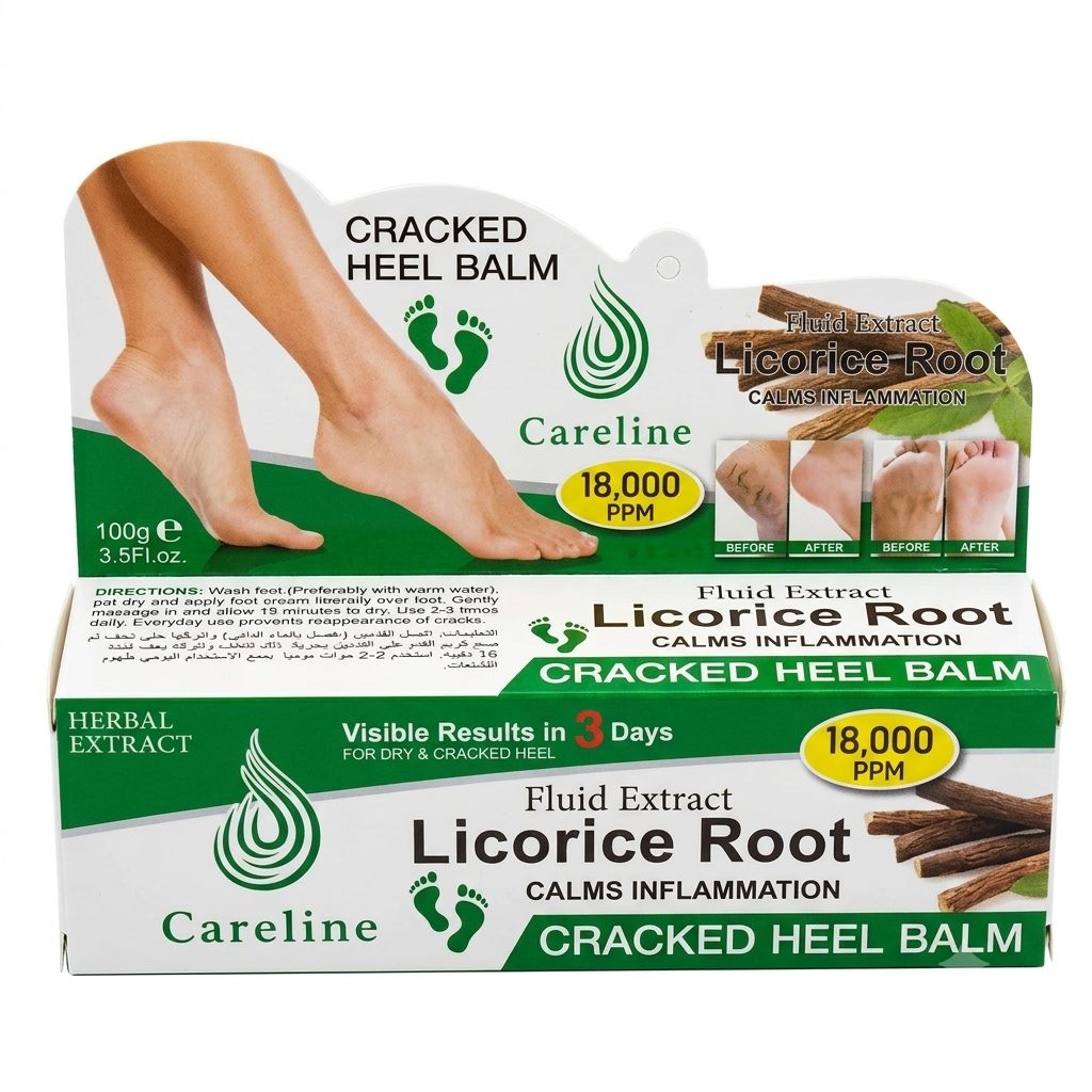 كريم قدم كير لاين 100 جرام بعرق السوس — كيرلاين