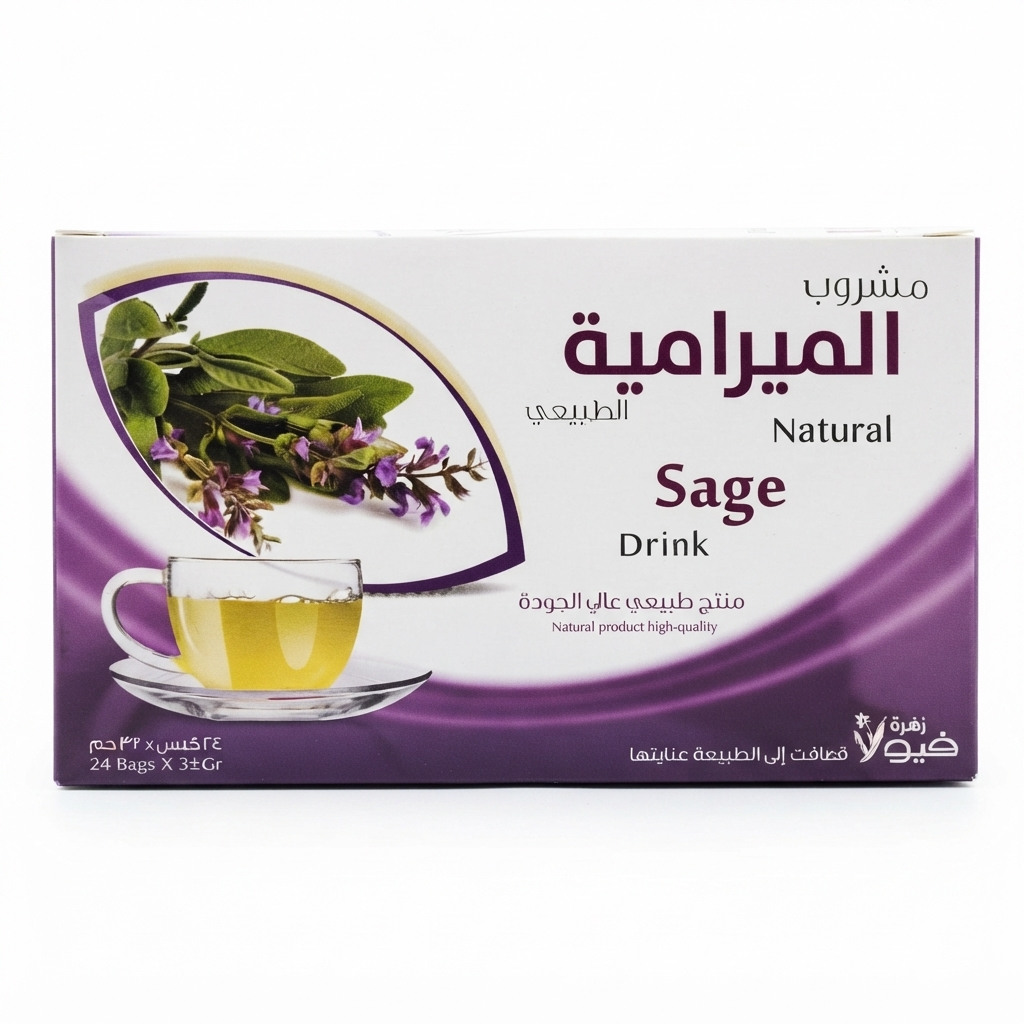 مشروب اعشاب زهرة فيولا 24 كيس الميرامية