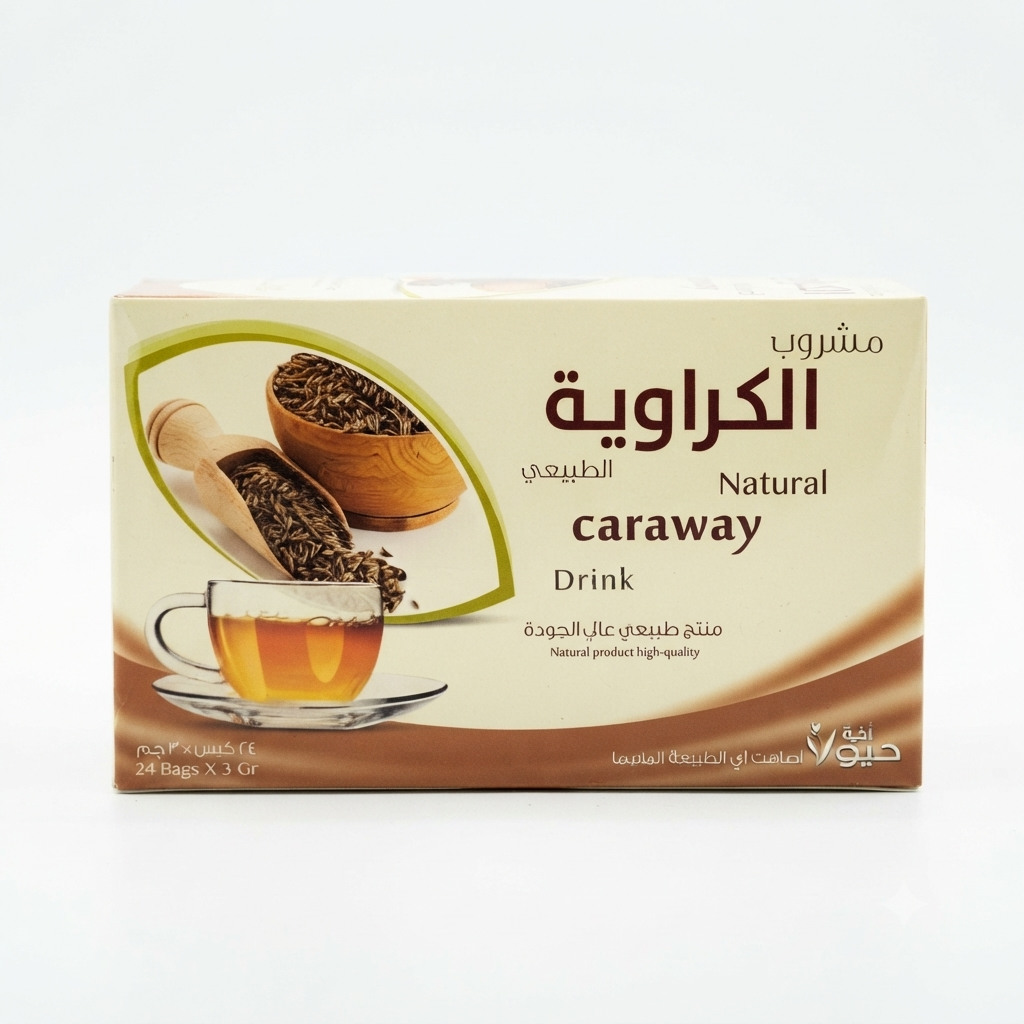 مشروب اعشاب زهرة فيولا 24 كيس الكراوية — زهرة فيولا