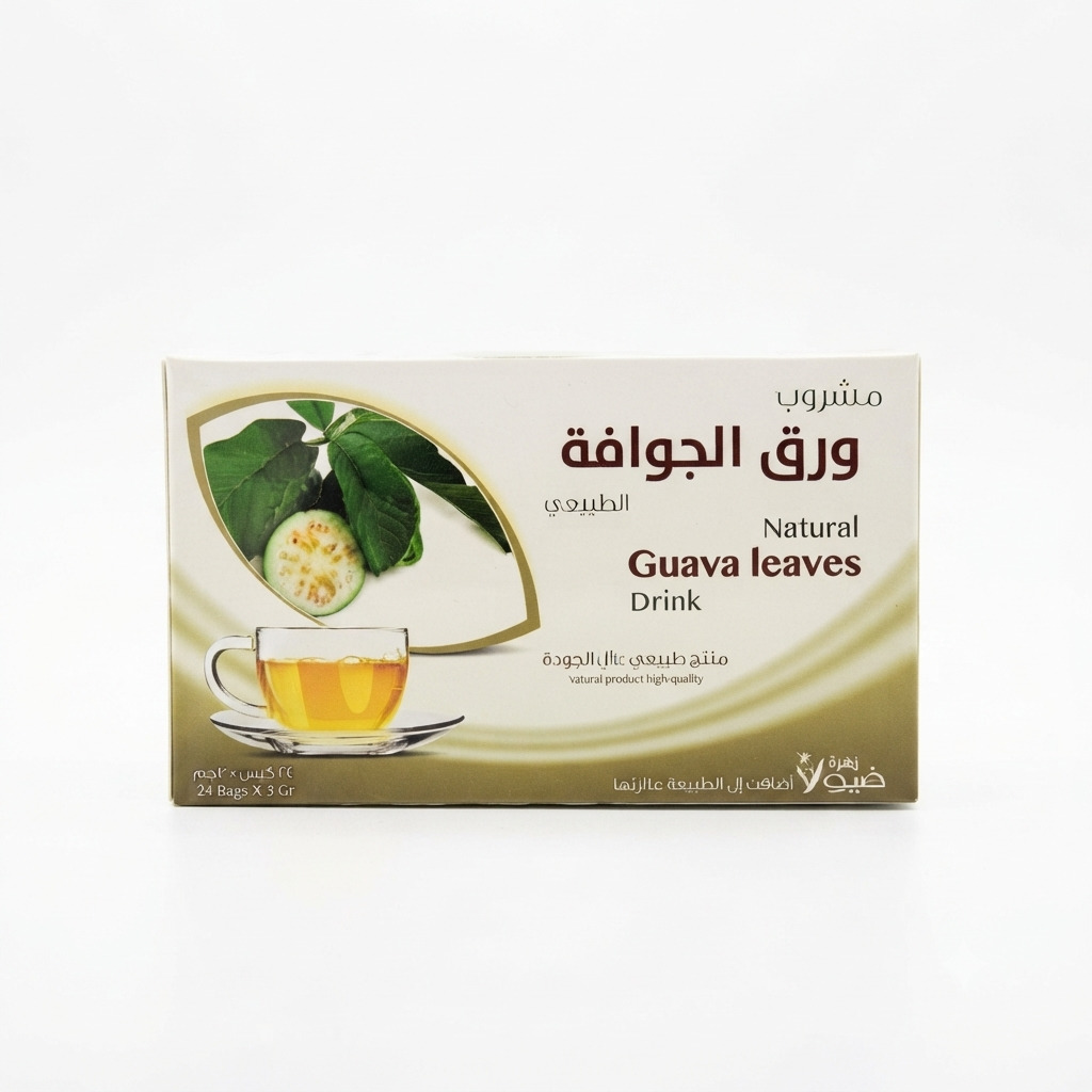مشروب اعشاب زهرة فيولا 24 كيس ورق الجوافة