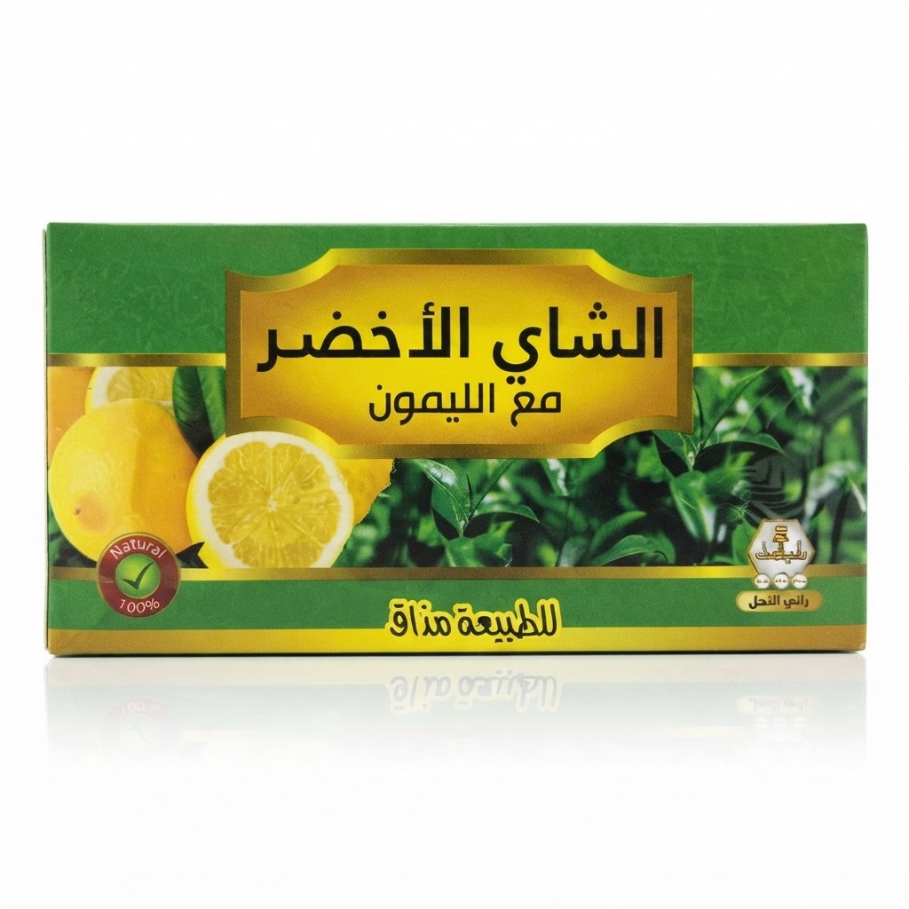 مشروب شاهي وادي النحل 30 كيس اخضر وليمون