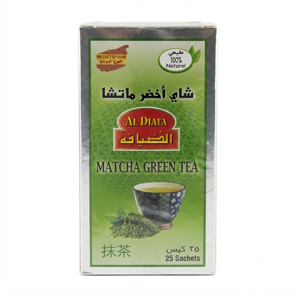 مشروب شاي  الضيافة اخضر 25 ظرف