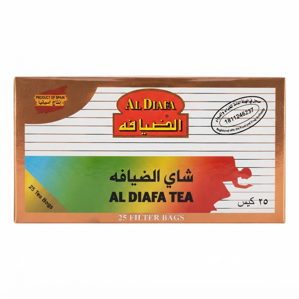 مشروب شاي الضيافة 25 ظرف