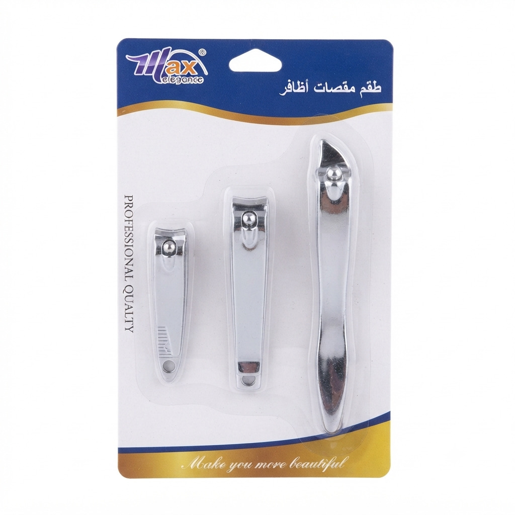 طقم مقصات اظافر  ماكس اليجانس رقم 580