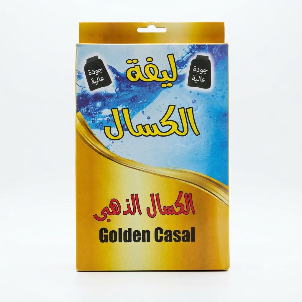 ليفة استحمام الكسال الذهبي كزاوز رقم 2111 — كزاوز