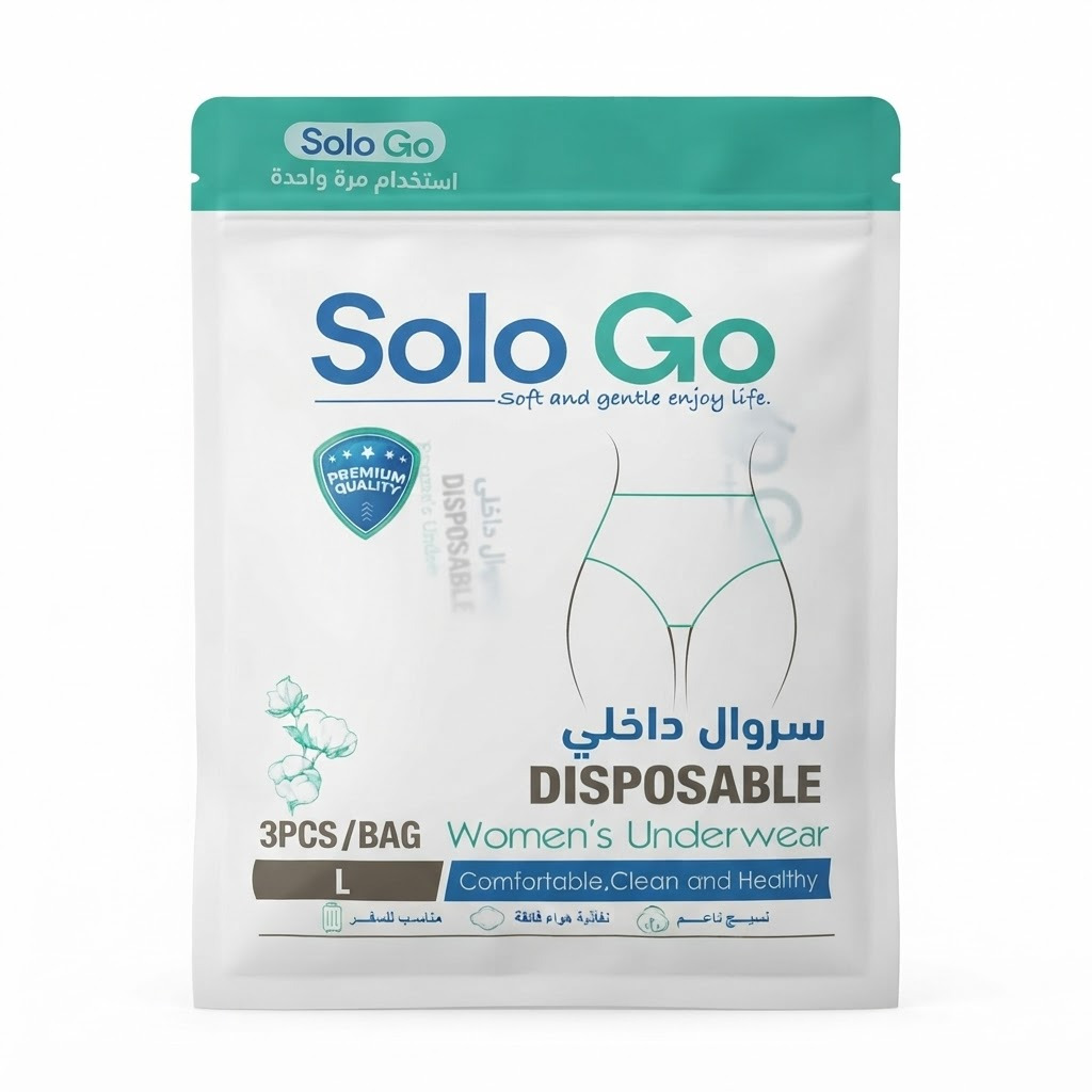 كلوت نسائي سولو جو 3 حبه مقاس L