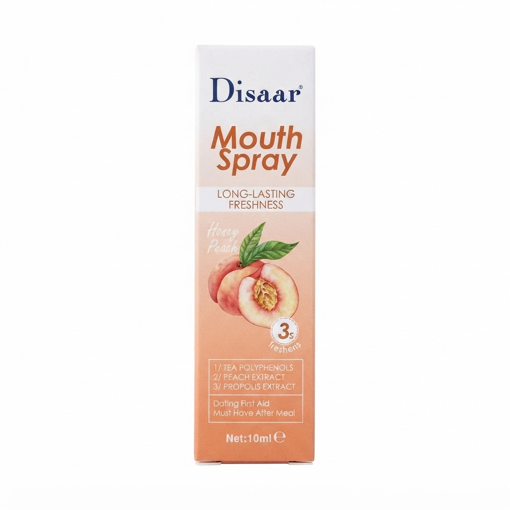 معطر فم بخاخ ديسار  25 ملي بالخوخ  — ديسار