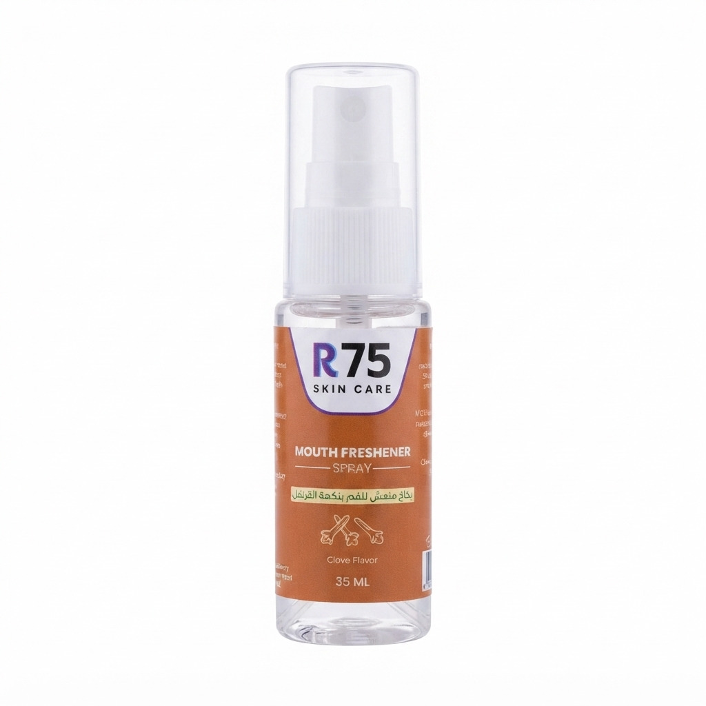 معطر فم R75 بخاخ 35 ملي بنكهة القرنفل — R75