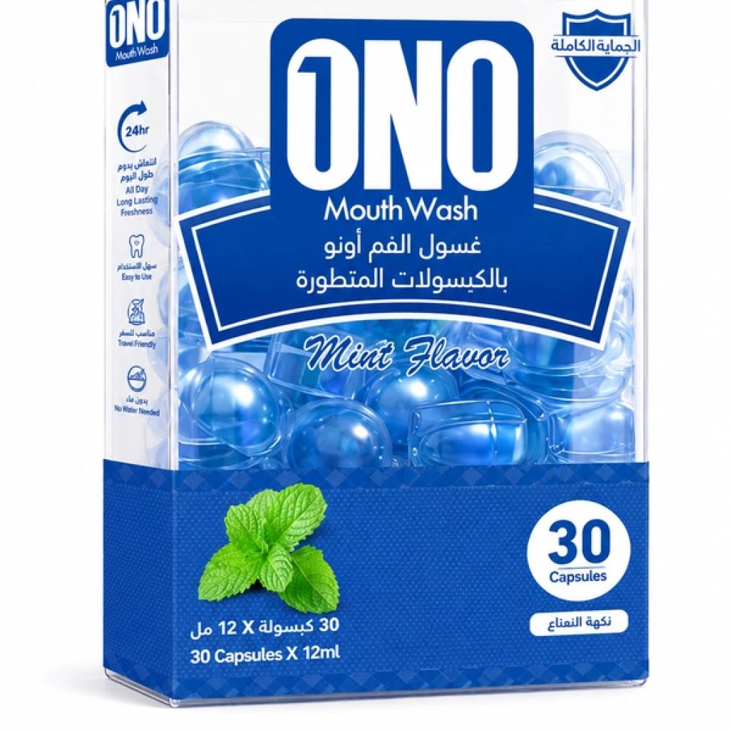 غسول فم ون اونو 30*12 ملي بنكهة النعناع — ون اونو