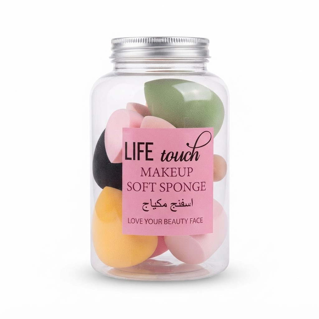 اسفنج مكياج LIFE TOUCH علبة 5 حبة — LIFE TOUCH