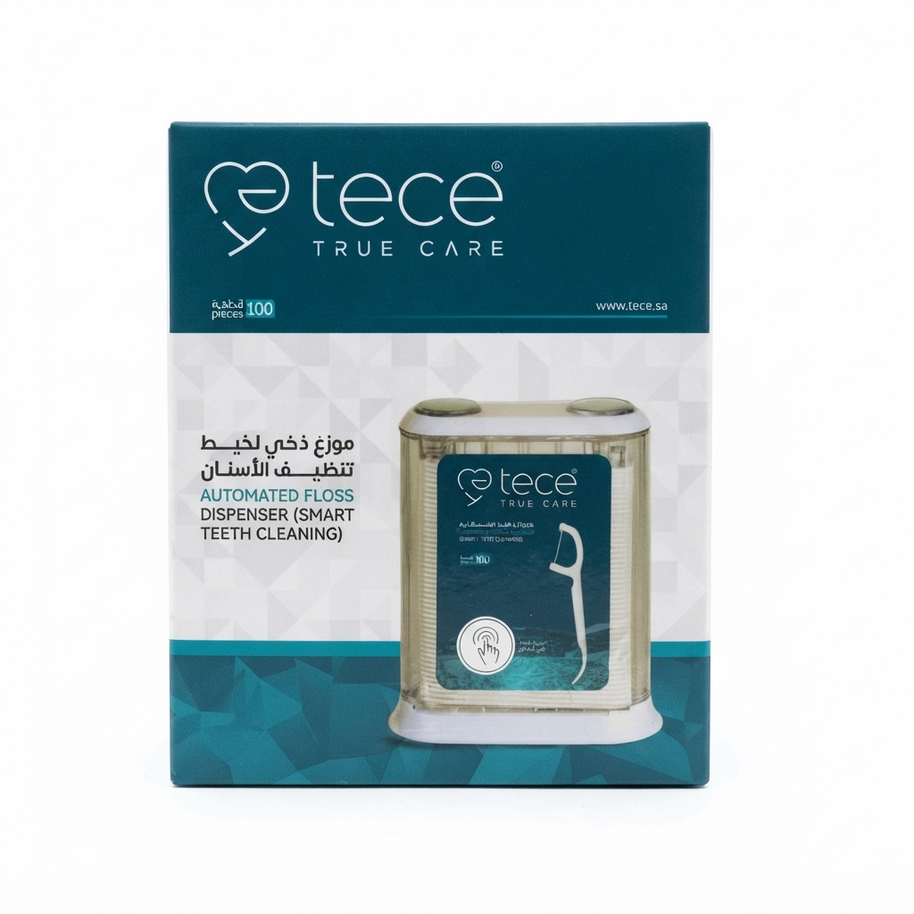 موزع وحامل خيط تنظيف الاسنان 100 قطعة