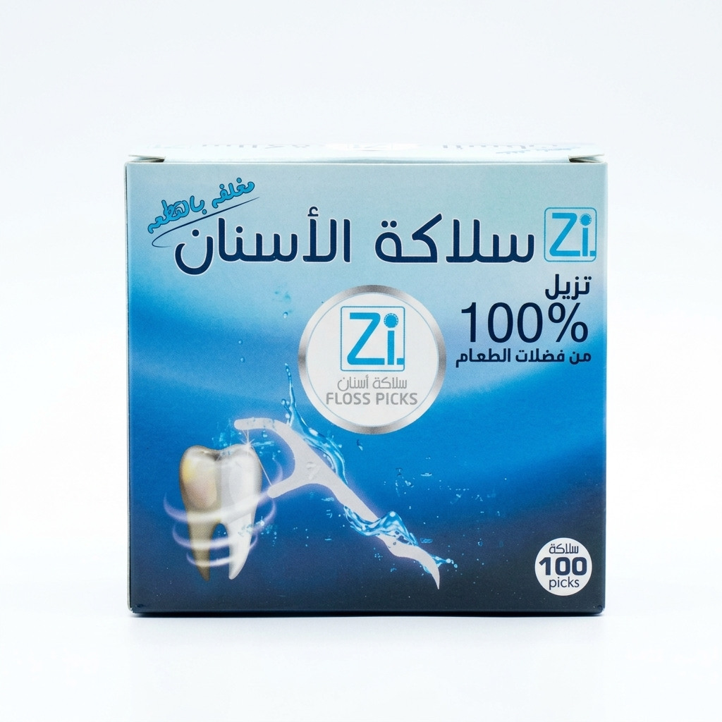 اعواد اسنان زي مع خيط شد 100 — زي