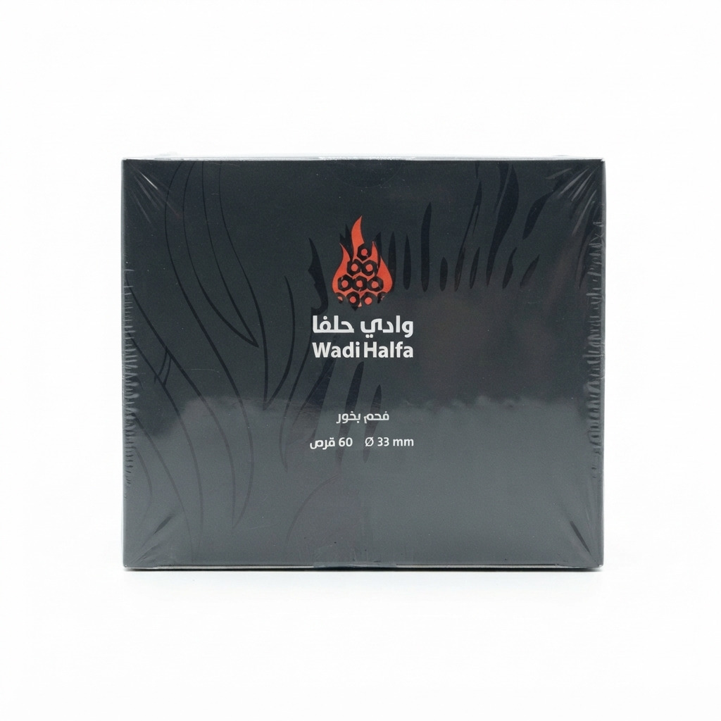 فحم بخور وادي حلفا 60 قرص 33مم