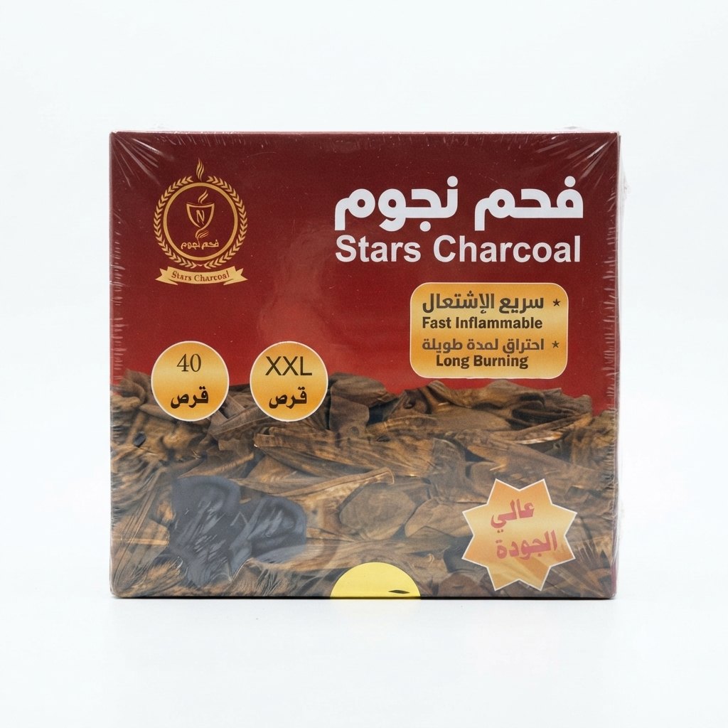 فحم النجوم 40 قرص xxl