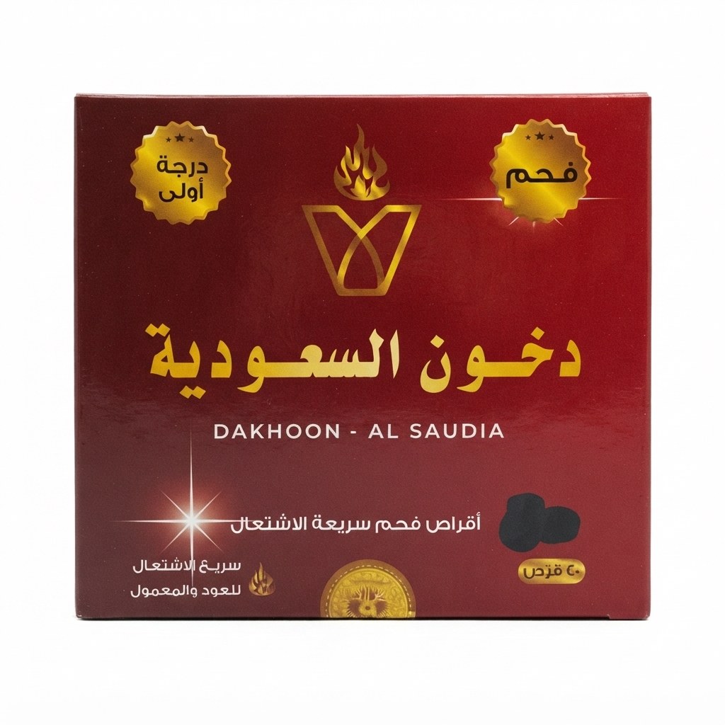 فحم دخون السعودية 40 قرص