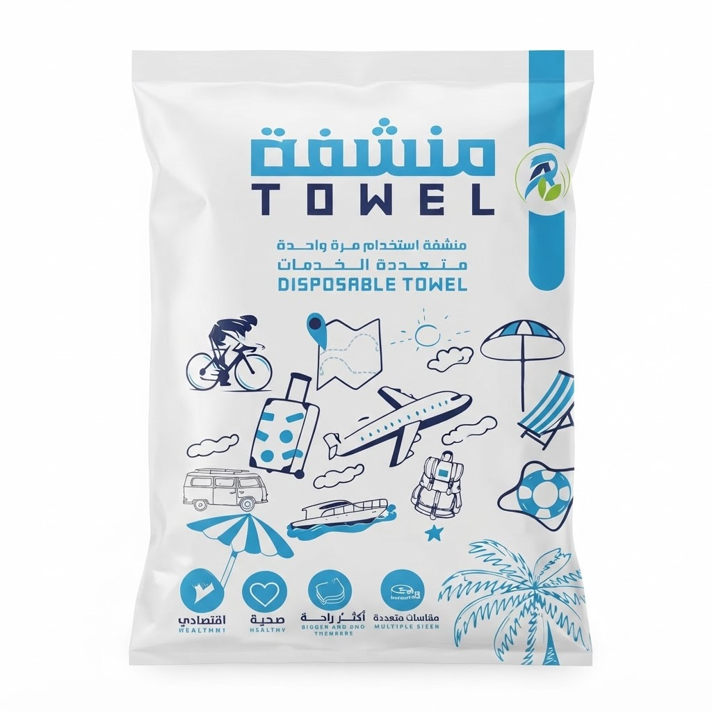 منشفة متعددة الاستخدام المنتج الراقي 1*5