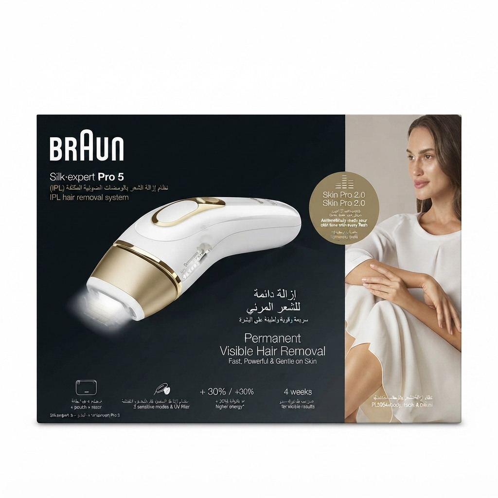 جهاز  إزالة الشعر بالومضات الضوئية براون  PL5054